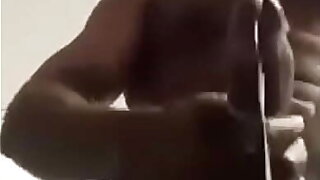 African chap milking his BBC